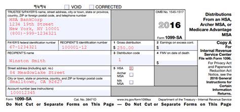 what is box 1 gross distribution on hsa form|hsa mistaken distribution form.